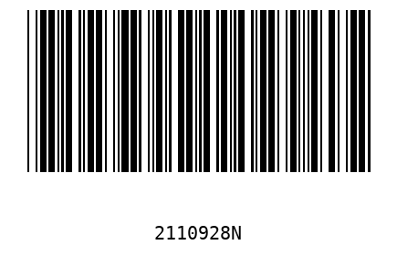 Barcode 2110928