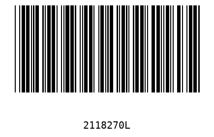 Barcode 2118270