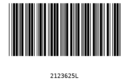 Barcode 2123625