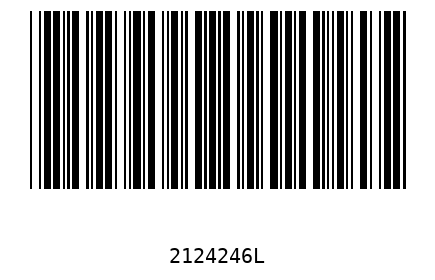 Barcode 2124246