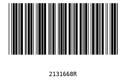Barcode 2131668