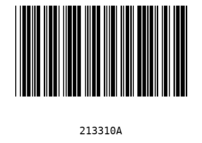 Barcode 213310