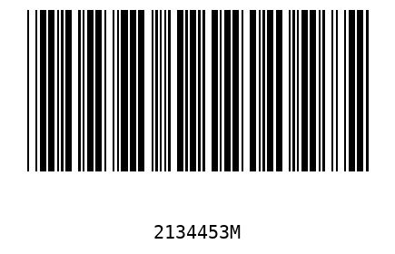 Barcode 2134453