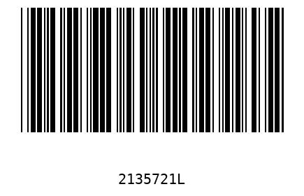 Barcode 2135721