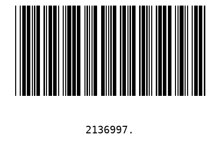 Barcode 2136997