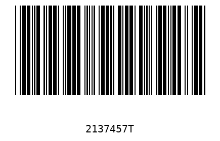 Barcode 2137457