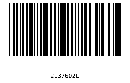 Barcode 2137602