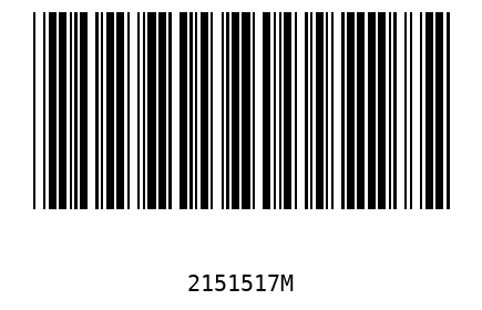 Barcode 2151517
