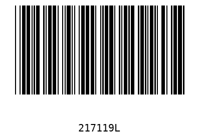 Barcode 217119