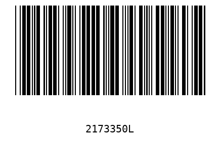 Barcode 2173350