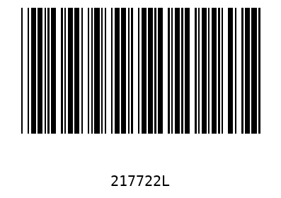 Barcode 217722