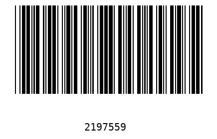 Barcode 2197559