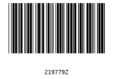 Barcode 219779