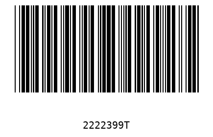 Bar code 2222399