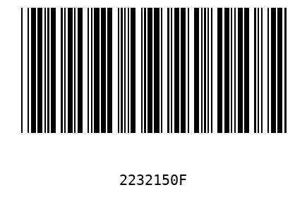 Bar code 2232150