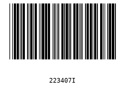 Barcode 223407