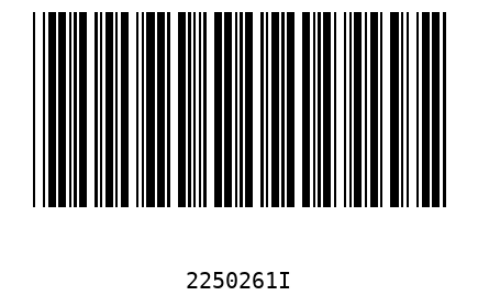 Barcode 2250261