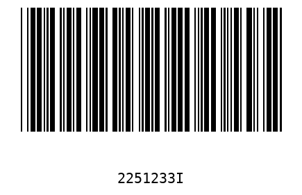 Barcode 2251233