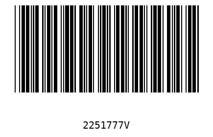 Barcode 2251777