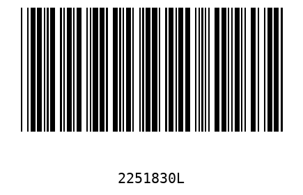 Barcode 2251830