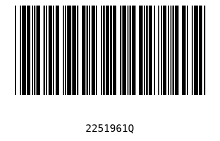 Barcode 2251961