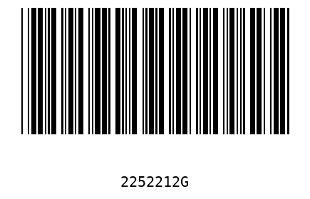 Barcode 2252212