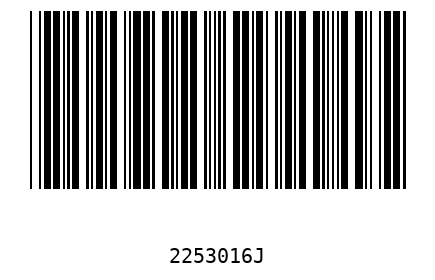 Barcode 2253016