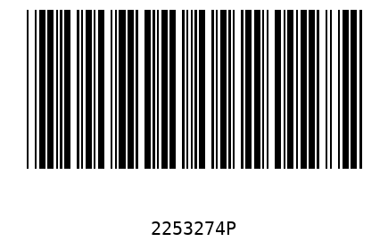 Barcode 2253274