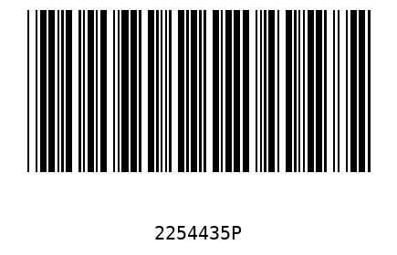 Barcode 2254435