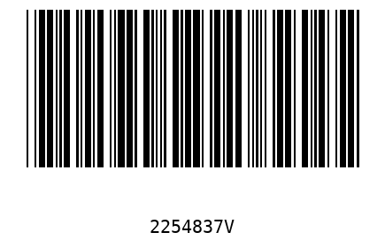 Barcode 2254837