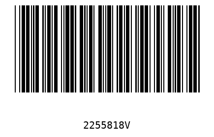Barra Código 2255818