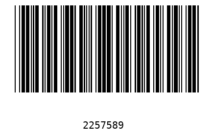 Barcode 2257589
