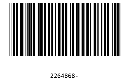 Barcode 2264868