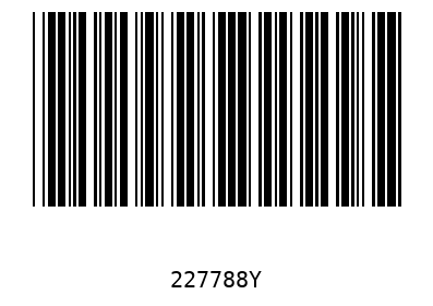 Barcode 227788