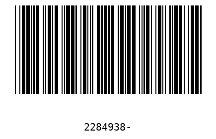 Barcode 2284938