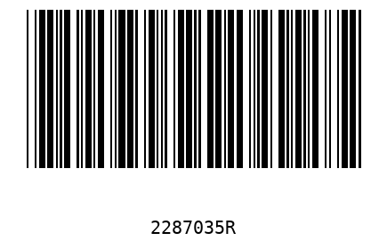 Barcode 2287035