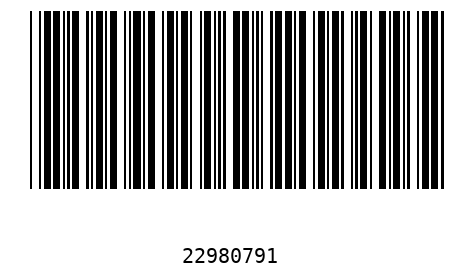 Barcode 22980791
