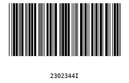 Barcode 2302344