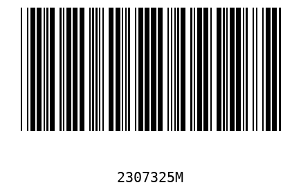 Barcode 2307325