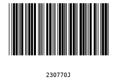 Barcode 230770