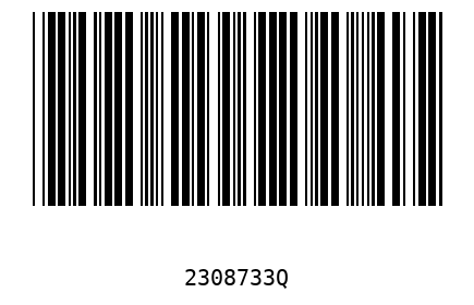Barcode 2308733