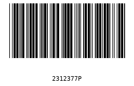 Barcode 2312377