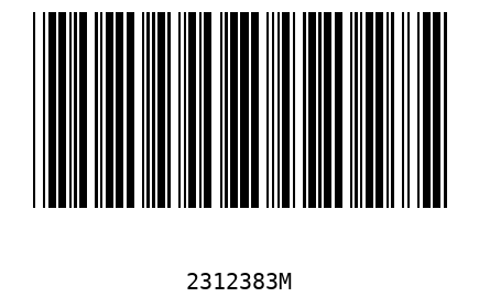Barcode 2312383