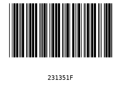 Barcode 231351