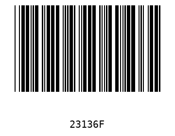 Barra Código, Code 39 23136