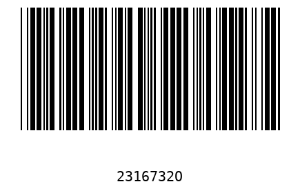 Barcode 2316732