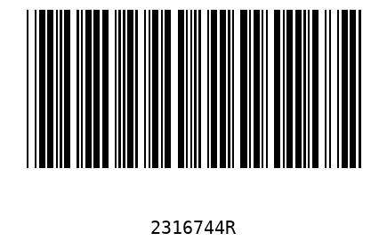 Barcode 2316744