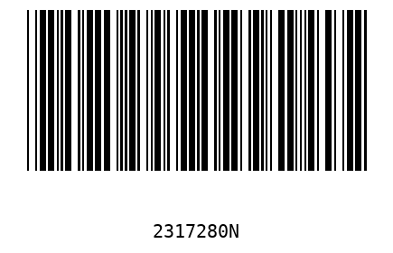 Barcode 2317280