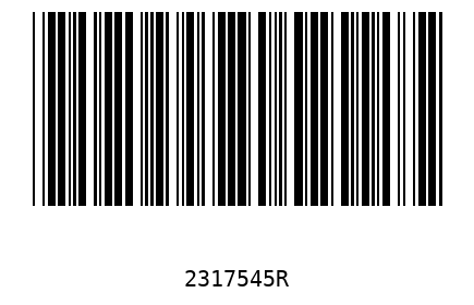 Barcode 2317545