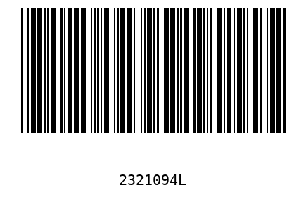 Barcode 2321094